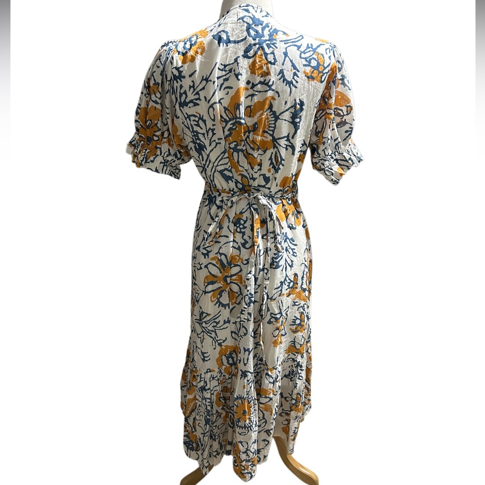 APIECE APART
MONTEROSSA DRESS - FLORES ORANGE Size 4 - Picture 2 of 7